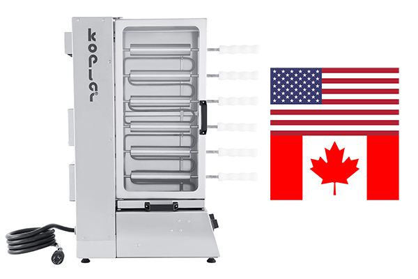 KPL6E chimney cake electric oven for USA and Canada 1